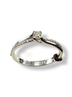 Ring Gianni Pace Woman Gianni Pace in White Gold Diamante GPGSLCC2